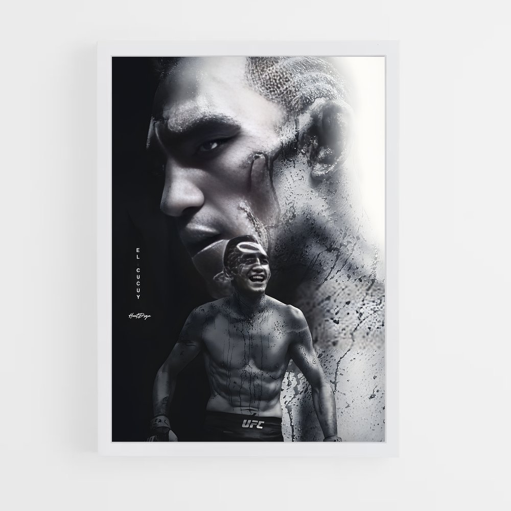 Poster Aquatique Fury – affiche MMA (vue 3)